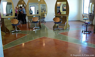 Stained Concrete Sealer Application The Concrete Network